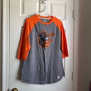Cooperstown Fanatics Large Orioles Fan Shirt BARELY USED